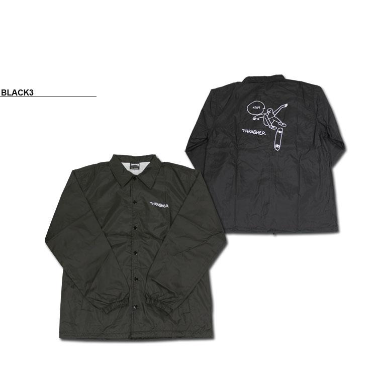 THRASHER (直営店限定) スラッシャー コーチジャケット GONZ THRASHER (直営店限定) スラッシャー コーチジャケット GONZ