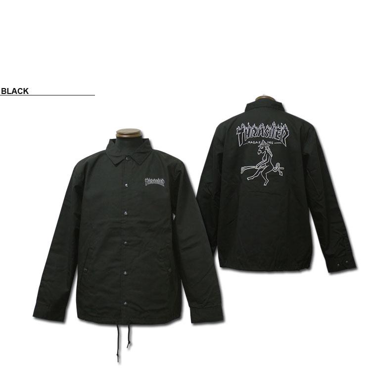 THRASHER（スラッシャー） コーチジャケット THRASHER Witch T/C