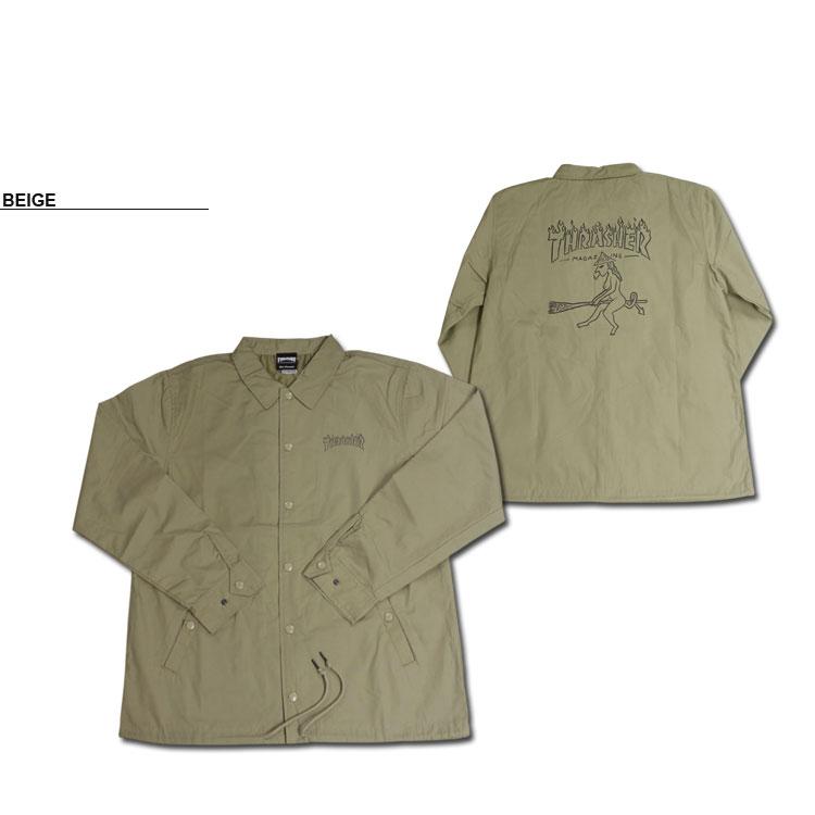 THRASHER（スラッシャー） コーチジャケット THRASHER Witch T/C
