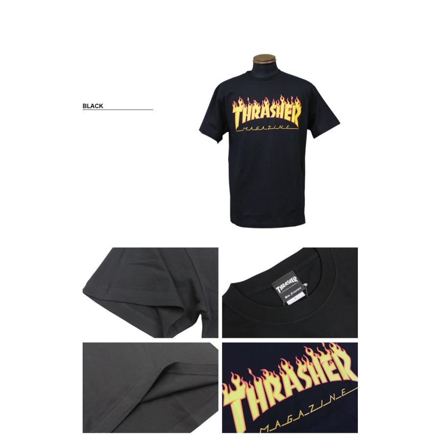 THRASHER (公式） スラッシャー Tシャツ FLAME S/S T-SHIRTS