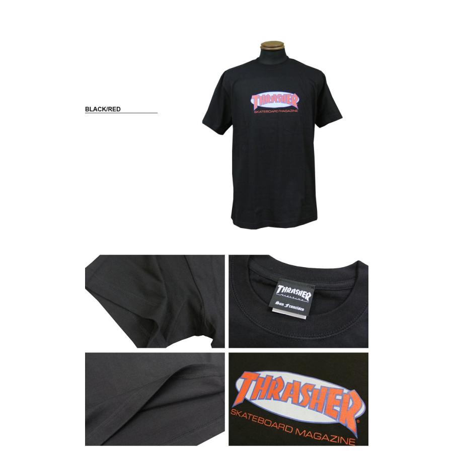 SALE スラッシャー THRASHER Tシャツ OVAL MAG S/S T-SHIRTS ロゴTEE メンズ レディース 全4色 S-XL アウトレット｜rifflepage｜03