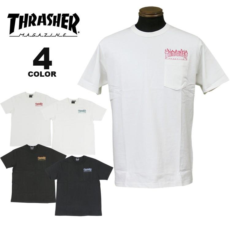 Sale スラッシャー Tシャツ Thrasher Flame Emb Pocket Us Cotton S S T Shirts 半袖 Tee ポケット付 メンズ レディース アメリカ綿 全4色 S Xl 公式 Thpus Riffle Page 通販 Yahoo ショッピング