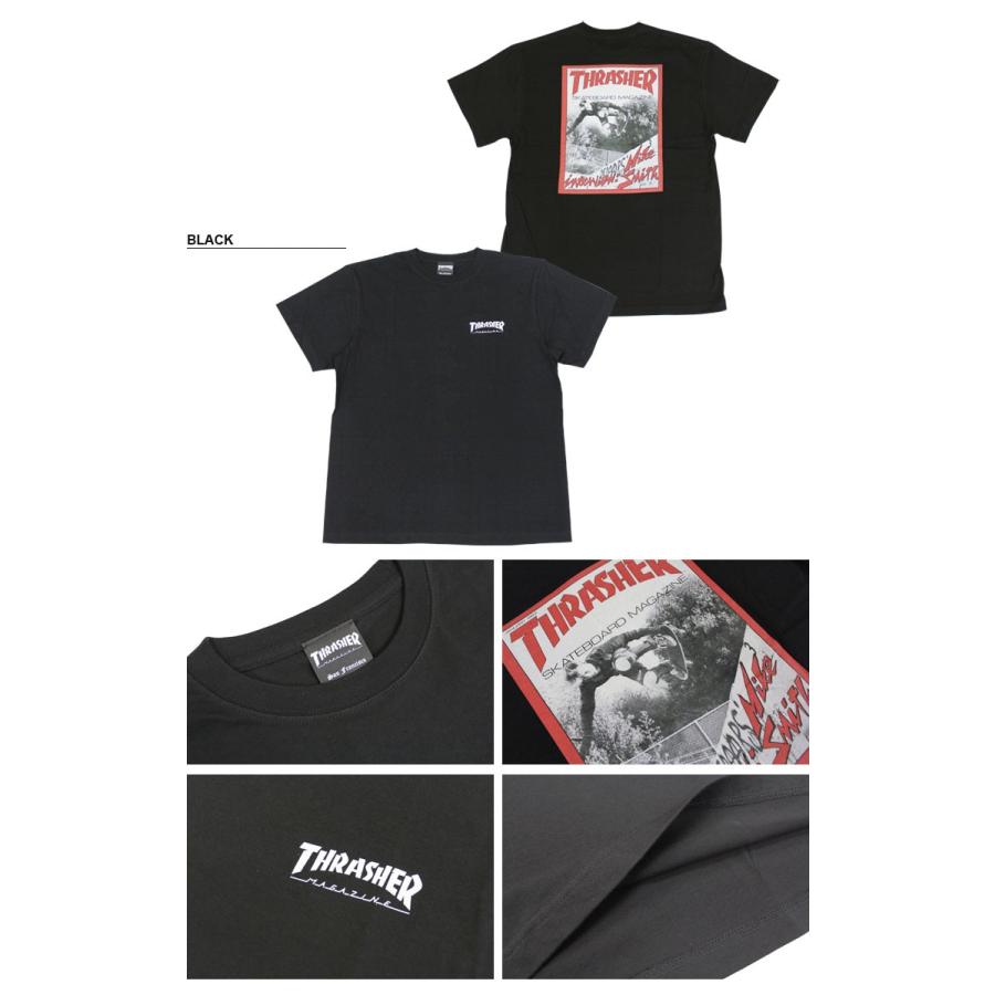 SALE スラッシャー Tシャツ THRASHER JAN 82 S/S T-SHIRTS プリントTEE バックプリント メンズ レディース 全4色 S-XL(公式）｜rifflepage｜04