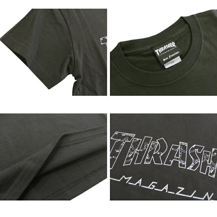 SALE SALE (公式）スラッシャー Tシャツ 子供服 THRASHER HOMETOWN GONZ YOUTH S/S T-SHIRTS 半袖Tシャツ キッズ KIDS TEE ユース ジュニア 全4色 130-150｜rifflepage｜05