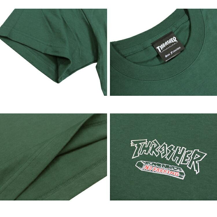 スラッシャー Tシャツ THRASHER NO PARKING S/S T-SHIRTS 半袖 TEE プリント メンズ レディース ユニセックス 全3色 M-XXL(公式）｜rifflepage｜03