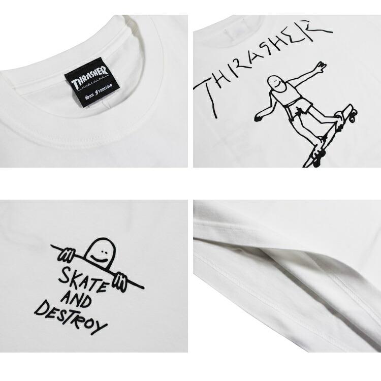 THRASHER（スラッシャー） Tシャツ THRASHER Gonz Art S/S T-SHIRTS
