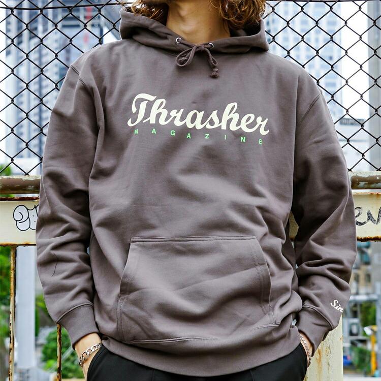 THRASHER パーカー スラッシャー サイズLARGE ヴィンテージ　レア 楽天市場】90s THRASHER Diamond Logo Sweat Hoodie 紺 L スラッシャー