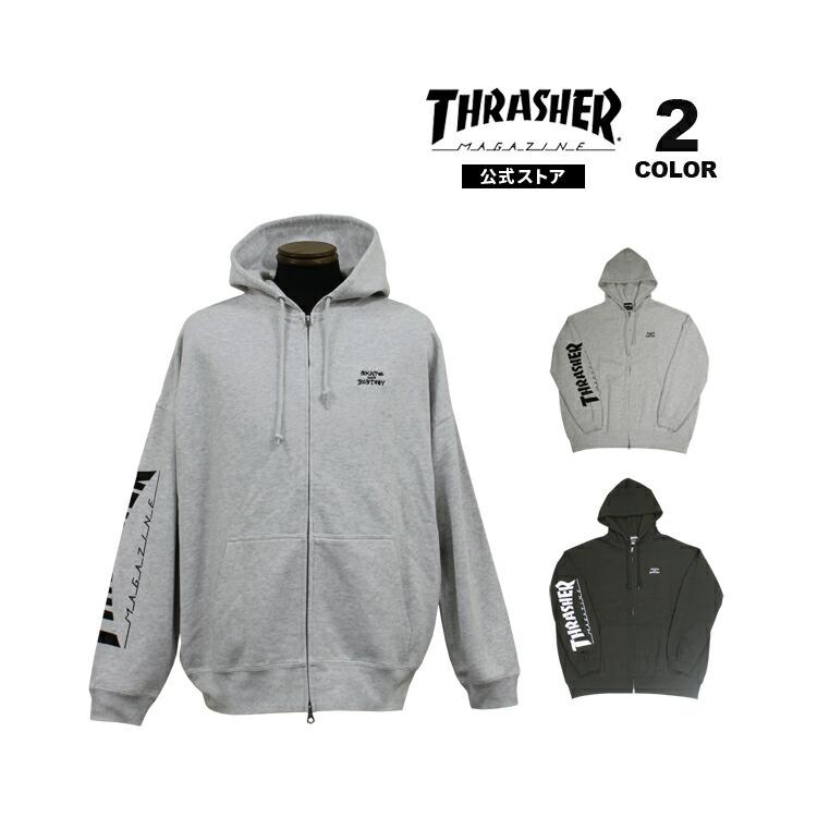 a 新品タグ付き FISCHER フィッシャー パーカージャケット THRASHER SALE アウトレット (直営店限定）スラッシャー ジップ