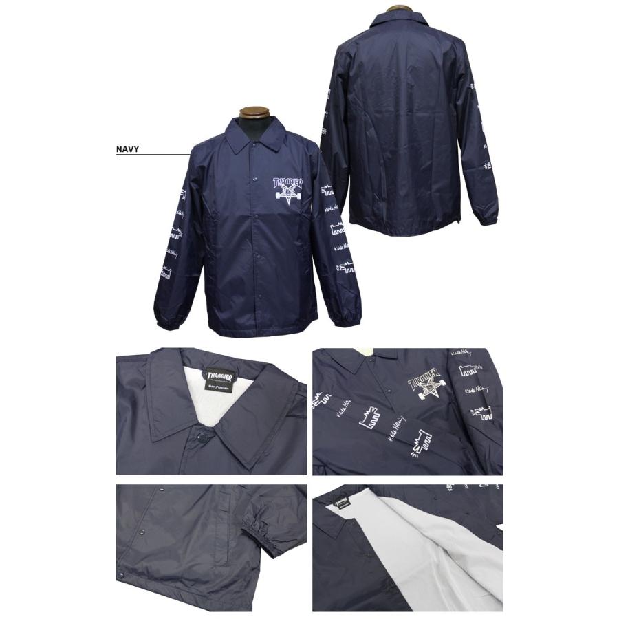 COACH 黒 レザージャケット keith haring キースヘリング THRASHER SALE スラッシャー コーチジャケット Keith Haring