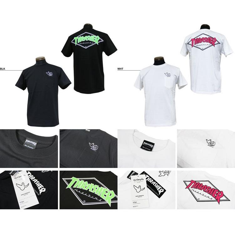 THRASHER（スラッシャー） SALE マークゴンザレス ポケット付Tシャツ