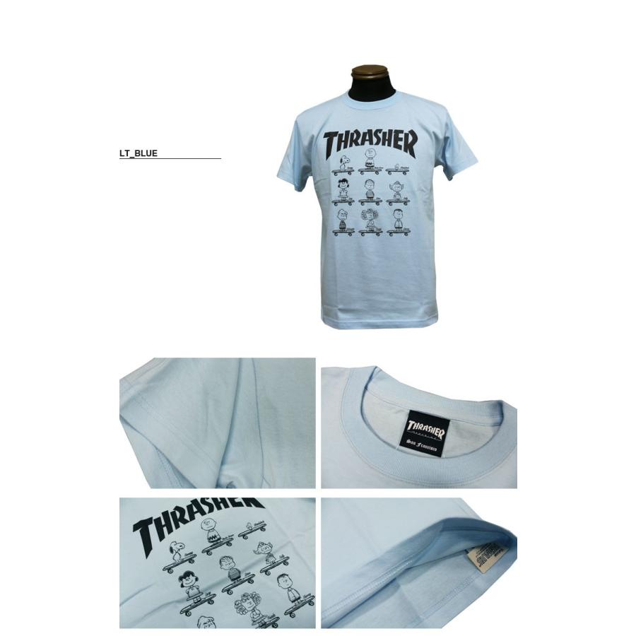 Sale スラッシャー Thrasher Tシャツ 半袖 Peanuts T Shirts 1 スヌーピー Snoopy ピーナッツ ブラック ホワイト イエロー ネイビー ブルー サックス Thpnsst001 Riffle Page 通販 Yahoo ショッピング