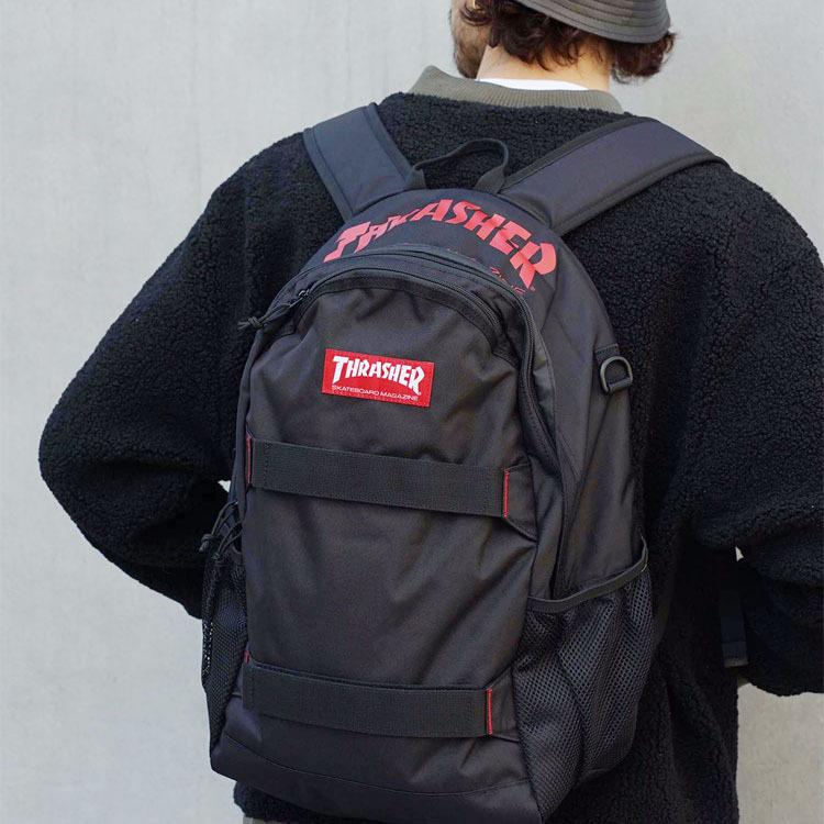 スラッシャー THRASHER リュック バックパック THRASHER (公式） スラッシャー リュック バッグ BACK PACK 27L
