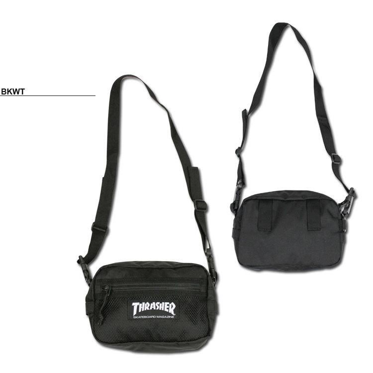 (公式） スラッシャー ショルダーバック THRASHER YOKO SHOULDER BAG ミニショルダー 横型 ポーチ メンズ レディース ユニセックス 全3色｜rifflepage｜04