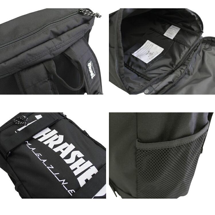 (公式） スラッシャー リュック バッグ THRASHER HOMETOWN BACK PACK BOX S 20L デイバック バックパック 小さいサイズ 撥水 メンズ レディース ユニセックス｜rifflepage｜03