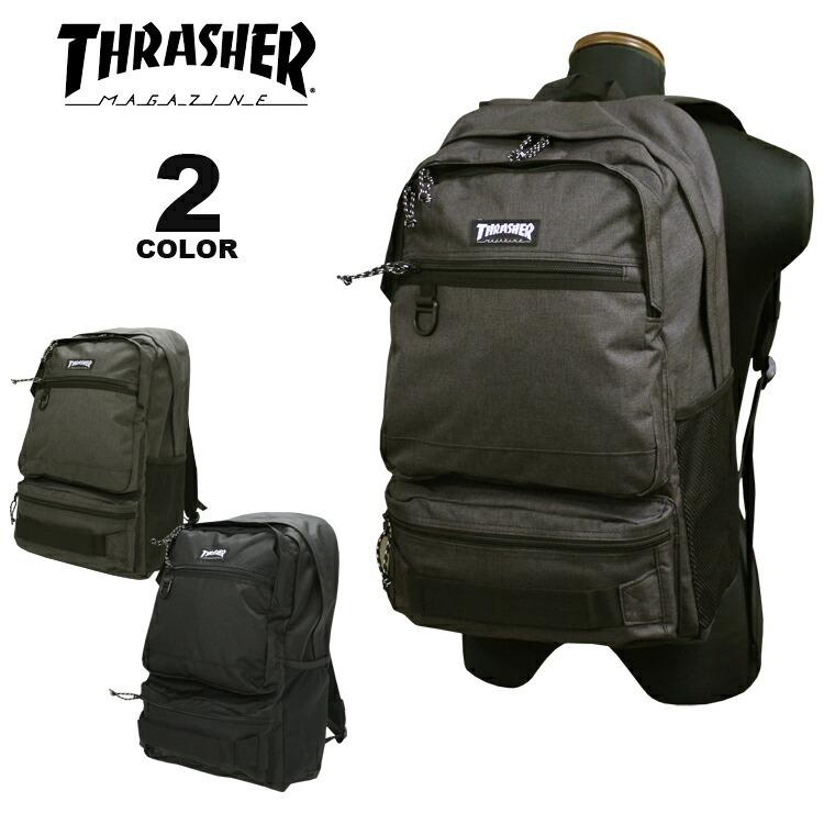 (公式） スラッシャー リュック バッグ THRASHER HOMETOWN BACK PACK 30L デイバック バックパック 撥水 抗菌 消臭 メンズ レディース ユニセックス 全2色｜rifflepage