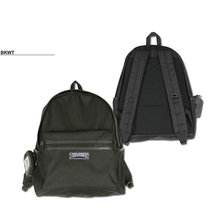 スラッシャー リュック バッグ THRASHER SLALOM BACK PACK 28L デイバック バックパック 撥水 メンズ レディース ユニセックス 全3色 小物入れ付 通学｜rifflepage｜06