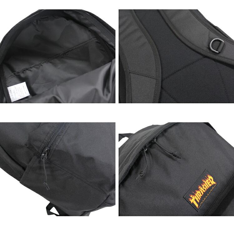 スラッシャー リュック バッグ THRASHER BENCHMARK 1 POCKET BACK PACK 22L デイバック バックパック 撥水 メンズ レディース ユニセックス 全6色 通学 通勤｜rifflepage｜07