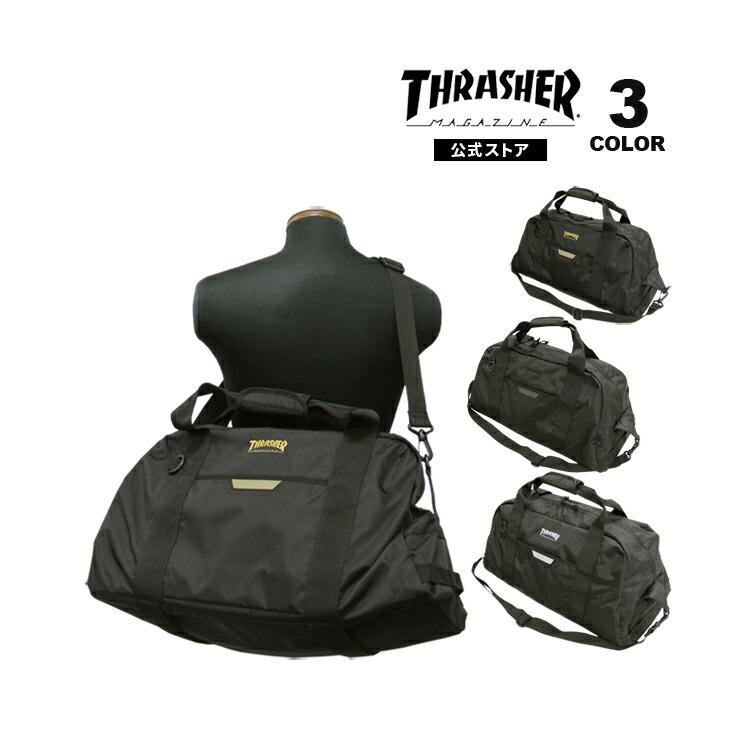 THRASHER（スラッシャー） ダッフルバッグ THRASHER RUNNING PUSH