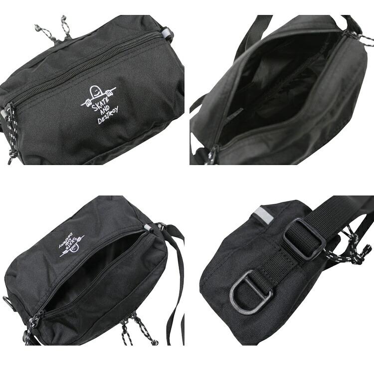 THRASHERバッグセット 新品未使用品 THRASHER（スラッシャー） ショルダー バッグ THRASHER BENCHMARK MINI