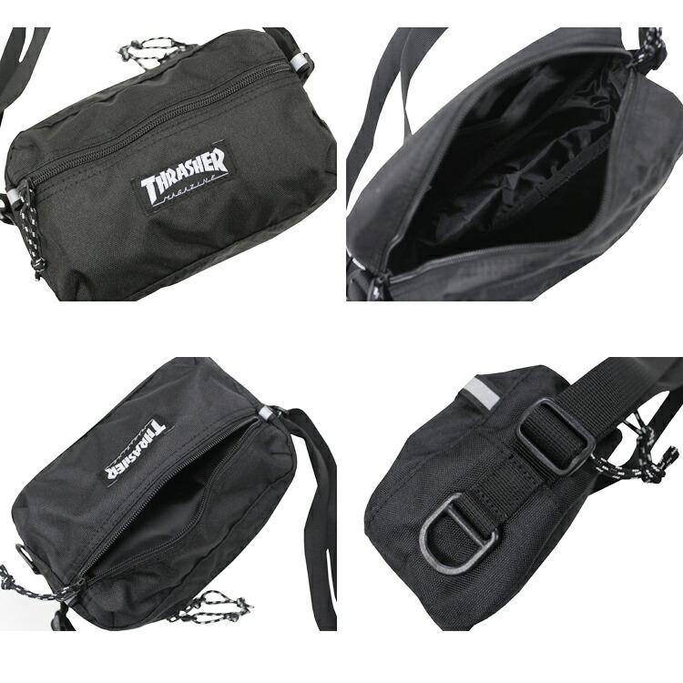THRASHERバッグセット 新品未使用品 THRASHER（スラッシャー） ショルダー バッグ THRASHER BENCHMARK MINI