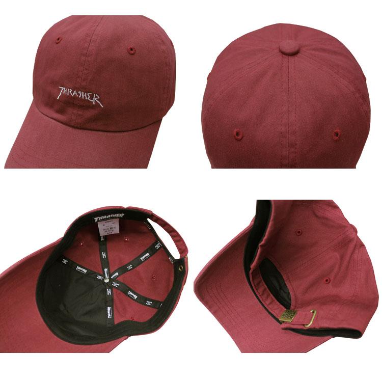 (公式）スラッシャー キャップ THRASHER 帽子 メンズ レディース ユニセックス ローキャップ マークゴンザレス ゴンズ 全6色 GONZ LOGO COTTON DAD CAP｜rifflepage｜16