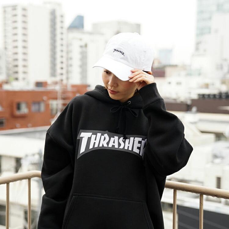 (公式）スラッシャー キャップ THRASHER 帽子 メンズ レディース ユニセックス ローキャップ マークゴンザレス ゴンズ 全6色 GONZ LOGO COTTON DAD CAP｜rifflepage｜10