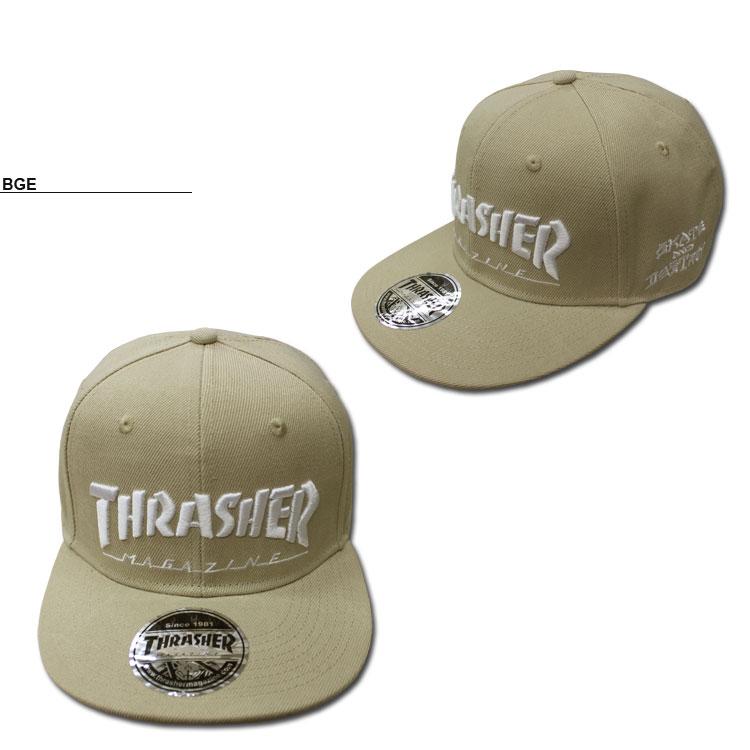 THRASHER (公式）スラッシャー キャップ 帽子 メンズ レディース