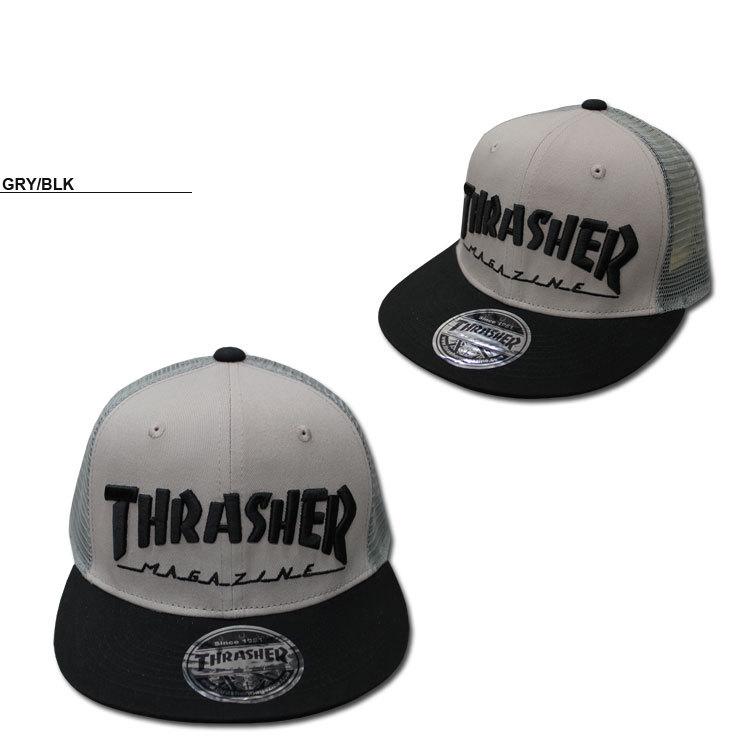 (公式）スラッシャー キャップ THRASHER MAG LOGO MESH CAP 帽子 メンズ レディース ユニセックス メッシュ スナップバック 全5色｜rifflepage｜10