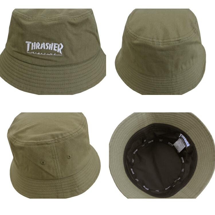 スラッシャー ハット THRASHER バケットハット 帽子 MAG LOGO BUCKET HAT 全5色 メンズ レディース ユニセックス (公式）｜rifflepage｜07