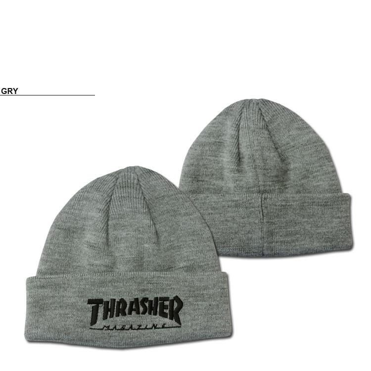 THRASHER（スラッシャー） (公式） ビーニー ニット帽 THRASHER