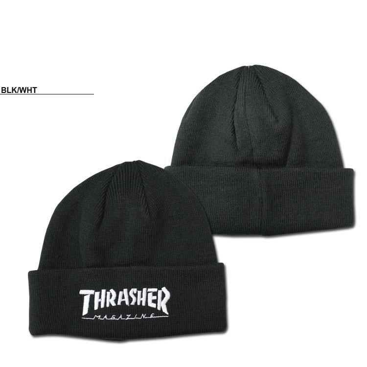 THRASHER（スラッシャー） (公式） ビーニー ニット帽 THRASHER