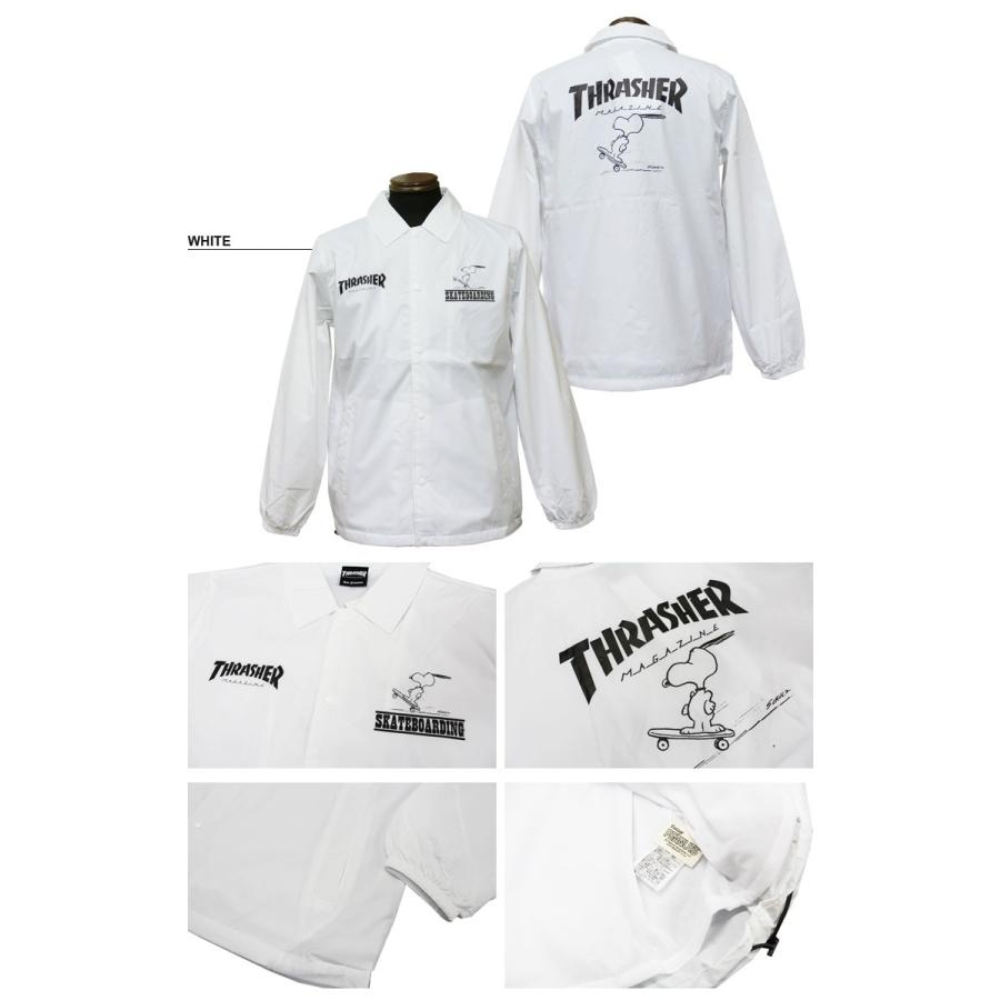 THRASHER（スラッシャー） コート PEANUTS COACH JACKET ピーナッツ