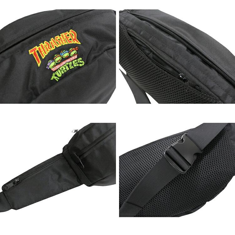 THRASHER スラッシャー ボディバッグ NINJA TURTLES BODY BAG