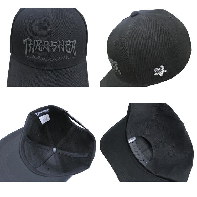 スラッシャー キャップ THRASHER CAP 帽子 メンズ レディース ユニセックス スナップバック SANSKRIT Style SnapBack 全2色 (公式）｜rifflepage｜05