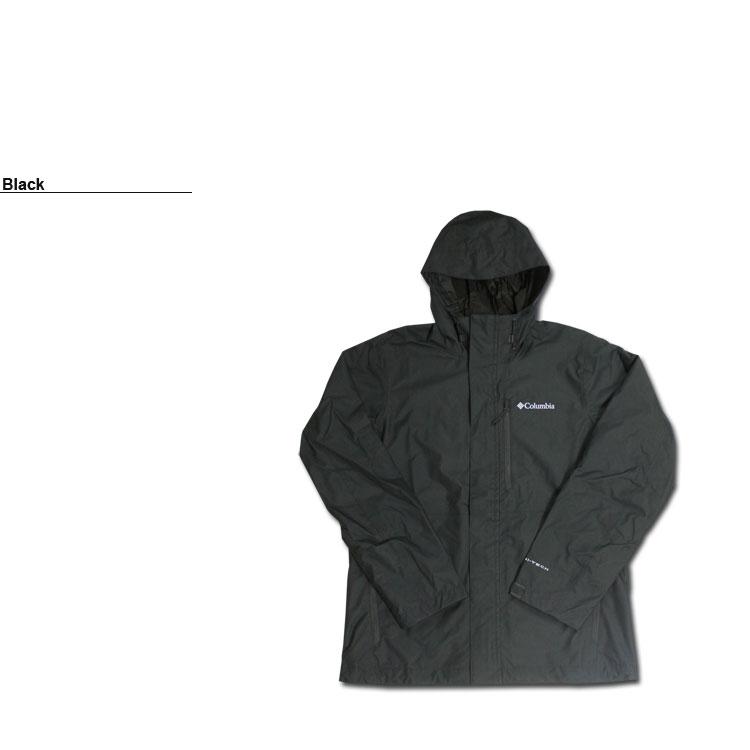 コロンビア メンズ ジャケット ブルゾン アウター Hikebound II Jacket Black Columbia コロンビア アウター ジャケット Columbia Hikebound 2 JACKET ハイクバウンド マウンテンパーカ フーディ オムニテック 防水 透湿 メッシュ裏地 パッカブル レ RIFFLE PAGE