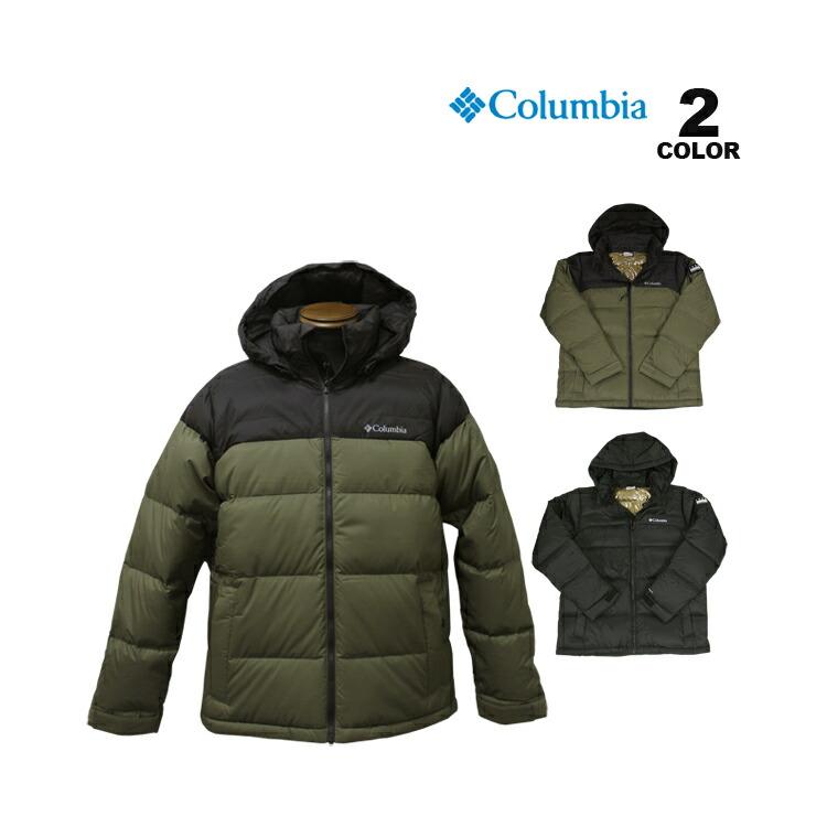 【SALE】アウトレット コロンビア ダウン ジャケット Columbia JACKET ブーロポイント ツー ダウンジャケット フード アウター 上着 全2色 S-XL メンズ 撥水加工｜rifflepage｜02