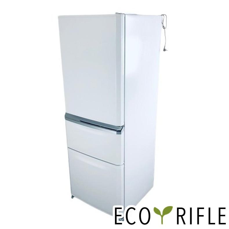 ☆ 2016年製 三菱ノンフロン冷凍冷蔵庫 MR-C34Z-W1形 335リットル 中古