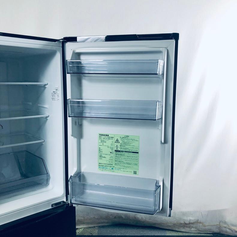 冷蔵庫 中古 東芝 TOSHIBA GR-S15BS(K) 2020年製 2ドア 153L ブラック  