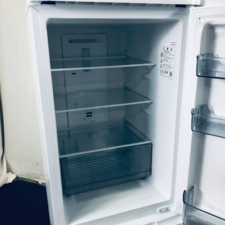 冷蔵庫 中古 シャープ SHARP SJ-D18H-W 2022年製 2ドア 179L ホワイト 