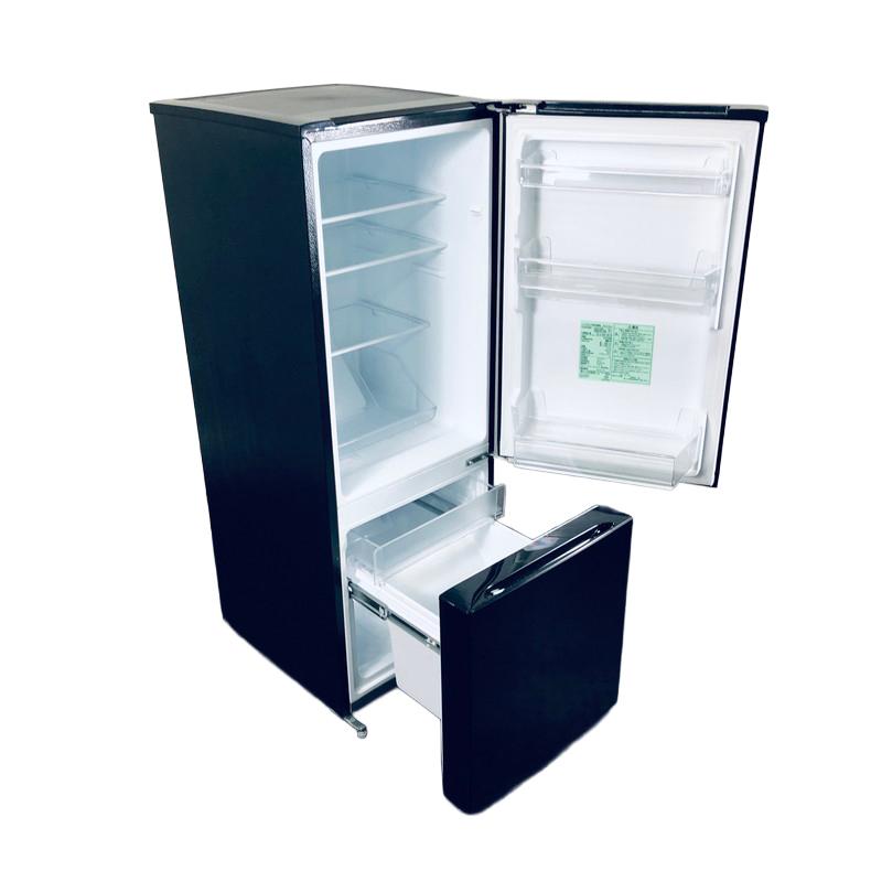 冷蔵庫 中古 REFAGE YRZ-F15LK 2024年製 2ドア 156L ブラック ファン式