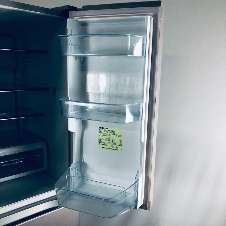 ⭐️TOSHIBA⭐️東芝⭐️ 2013年式 510L冷蔵庫 GR-F51FXV 2103