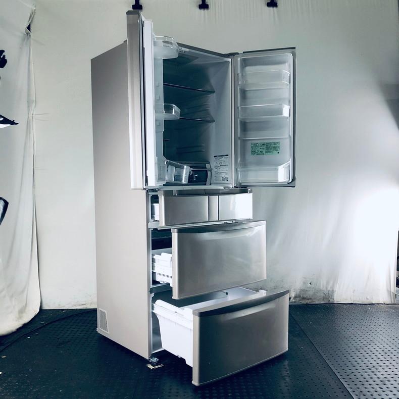 HITACHI/日立 6ドア冷蔵庫 517L R-F520D 2014年製 【ユーズドユーズ