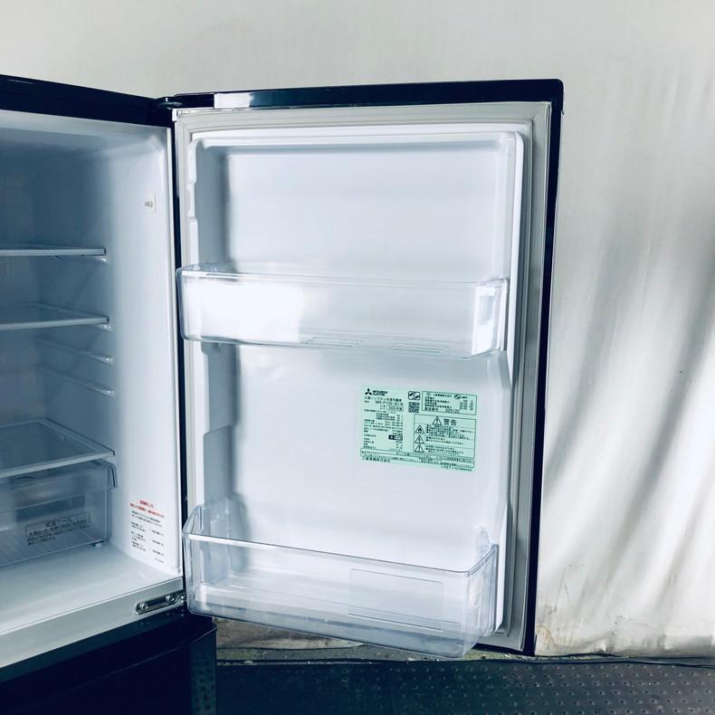 三菱 冷蔵庫 MR-P15E-B1 中古品