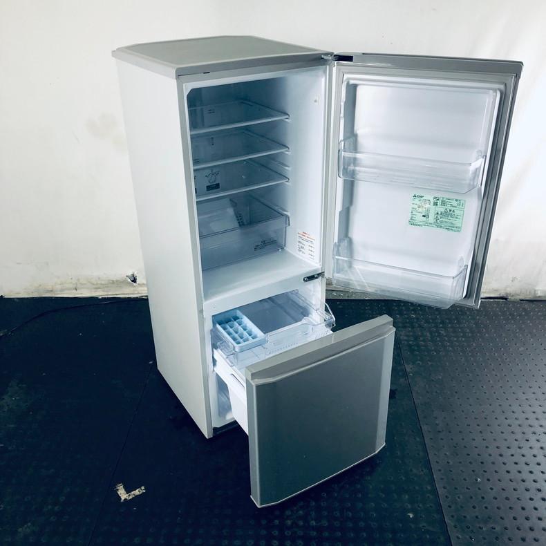 三菱 MITSUBISHI 冷蔵庫 一人暮らし 2018年製 2ドア 146L