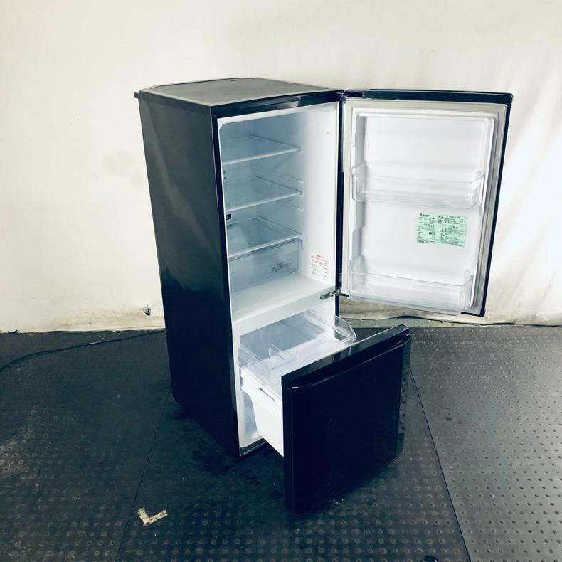 冷蔵庫 三菱 146L 2020年製 MR-P15E-B1 三菱 MITSUBISHI 冷蔵庫 MR-P15E-B1 146L 2020年製 ブラック