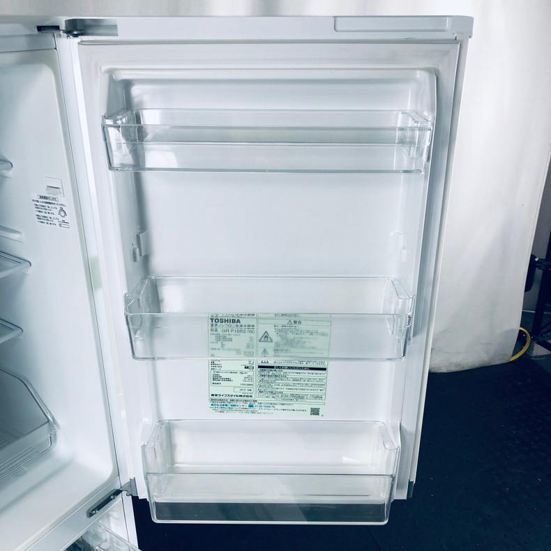 【送料無料・設置無料サービス有り】冷蔵庫 2019年製 TOSHIBA GR-P15BS 中古 送料無料・設置無料サービス有り】冷蔵庫 2019年製 TOSHIBA GR-P15BS 中古