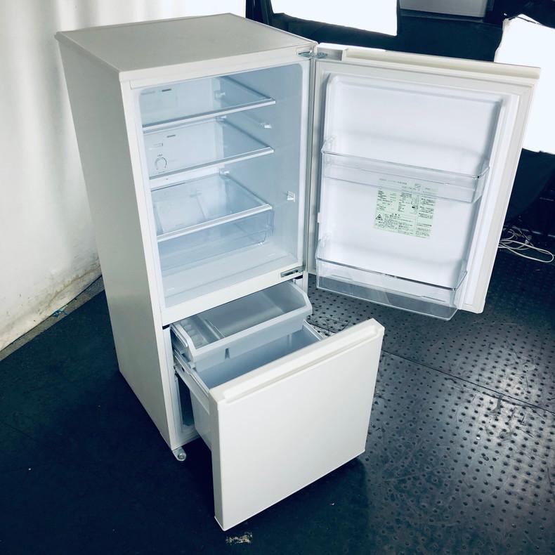 冷蔵庫 中古 アクア AQUA AQR-17M(W) 2021年製 2ドア 168L ホワイト 