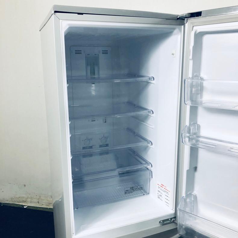 冷蔵庫 三菱 MITSUBISHI MR-P17A-S 2017年製 2D 168L 中古品