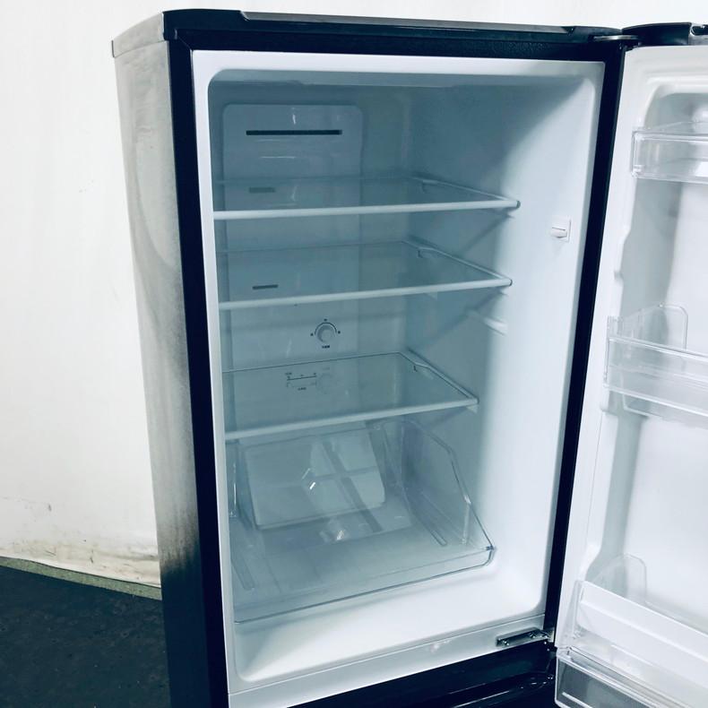 10/5受渡済）JT9427【YAMADA/ヤマダ 2ドア冷蔵庫】美品 2023年製 YRZ