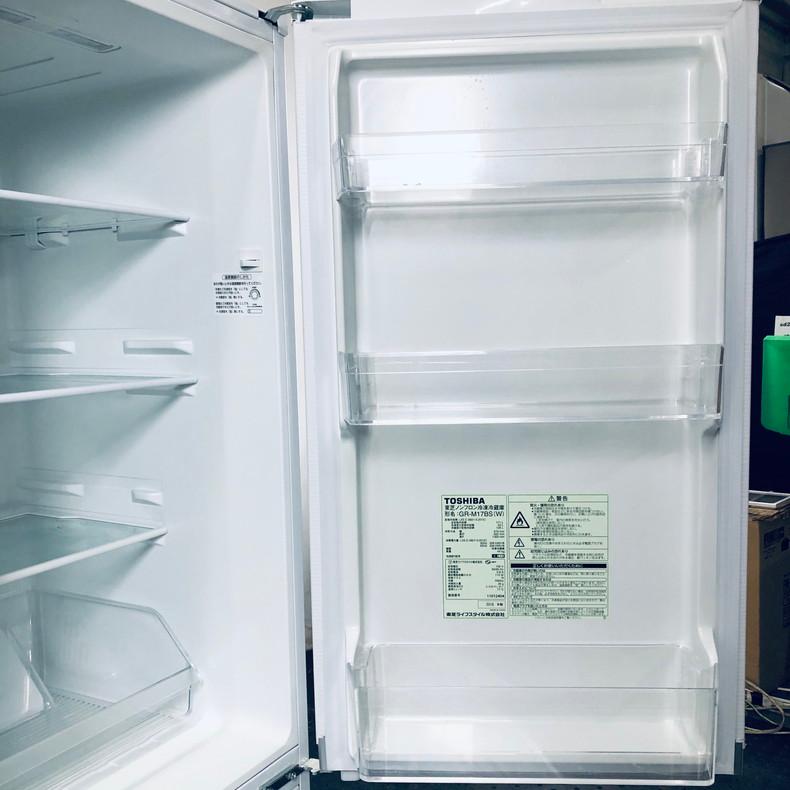 中古 冷蔵庫 東芝 GR-M17BS